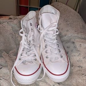 White High Top Converse